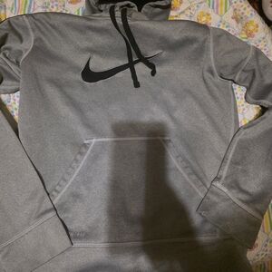 Nike Men's Gray Hoodie